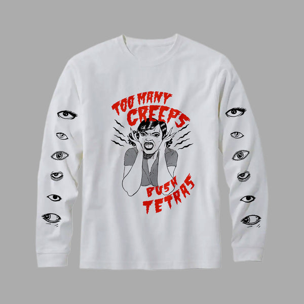 Bush Tetras Too Many Creeps T-Shirt – Bingo Merch