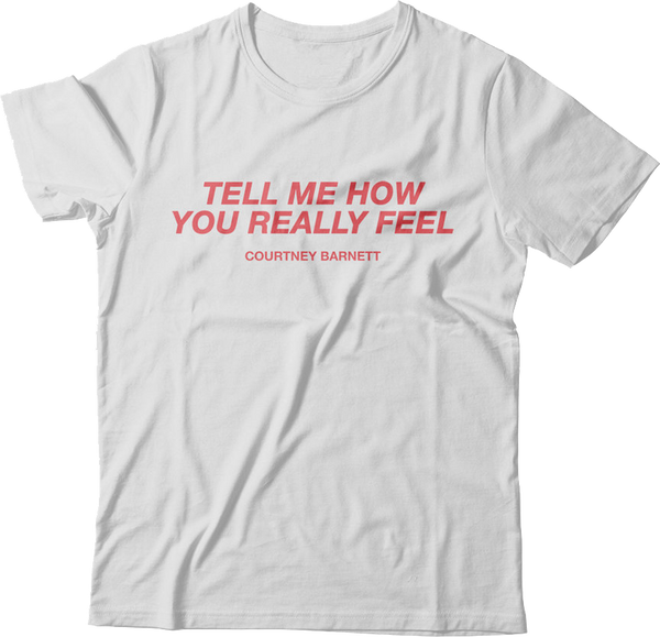 Courtney Barnett Tell Me How You Really Feel Tshirt – Bingo Merch