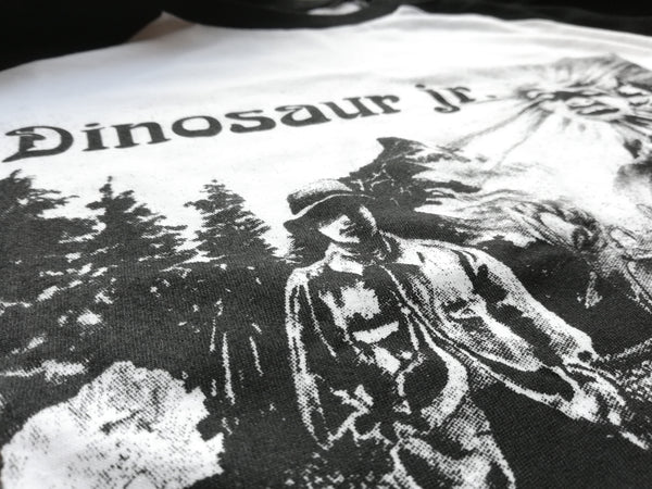 Dinosaur Jr Mountain Man Baseball T – Bingo Merch
