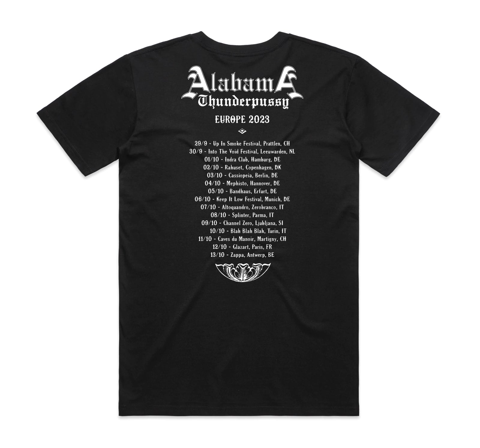 Alabama Thunderpussy Tour 2023 T-Shirt – Bingo Merch