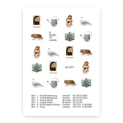 A Study Of Losses May 2025 Tour Poster - Symbols