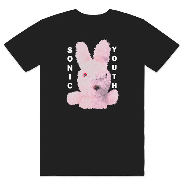 Sonic Youth Dirty Bunny Black T-Shirt – Bingo Merch