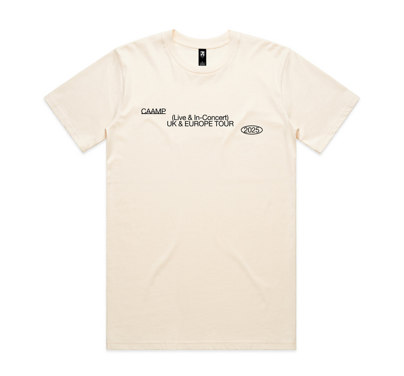 Caamp EU/UK Tour 2025 T-Shirt