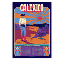 Calexico European Tour 2024 Poster - Signed