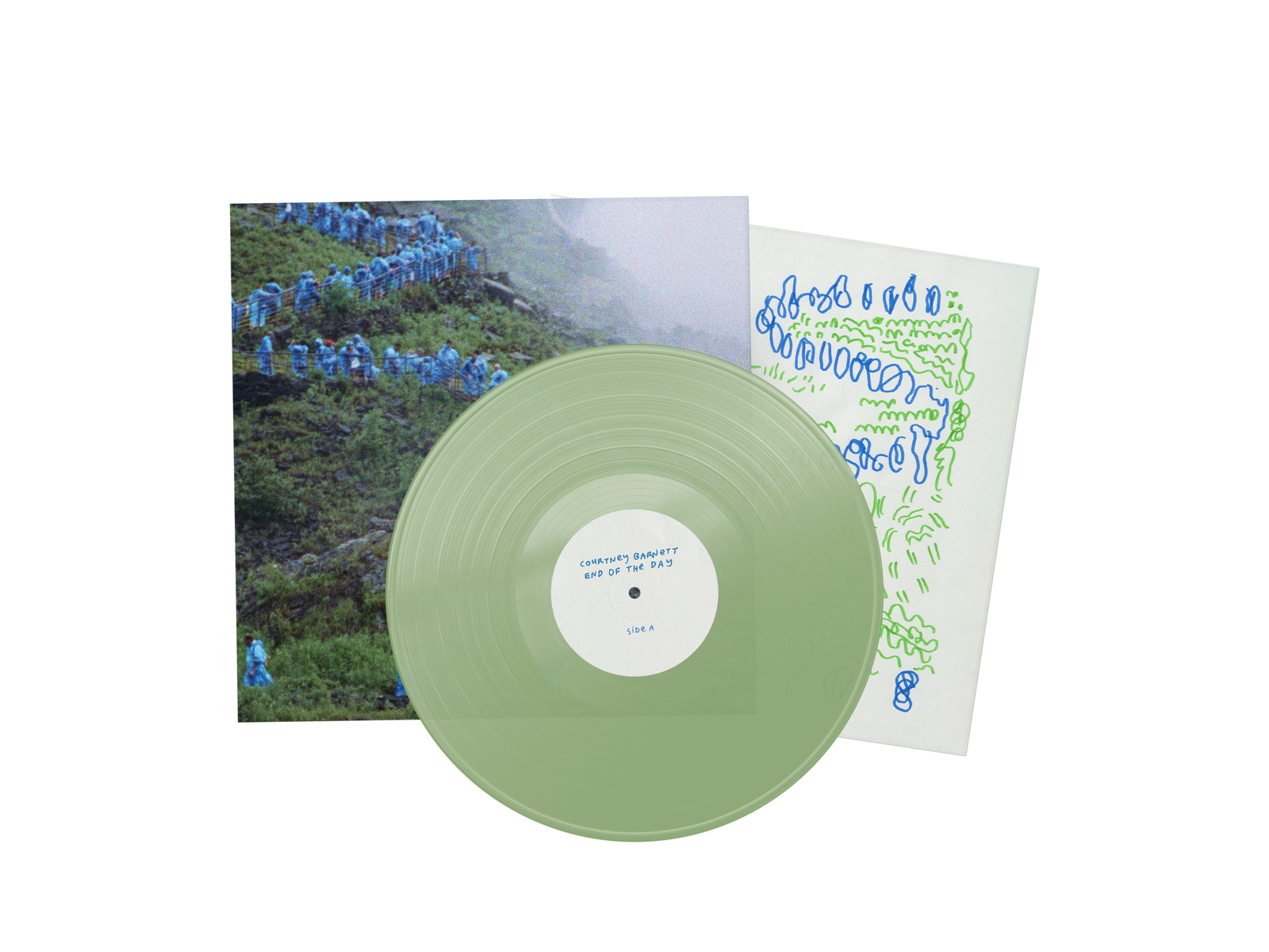 Courtney Barnett End Of The Day (music from the film Anonymous Club) Coke  Bottle Clear LP – Bingo Merch