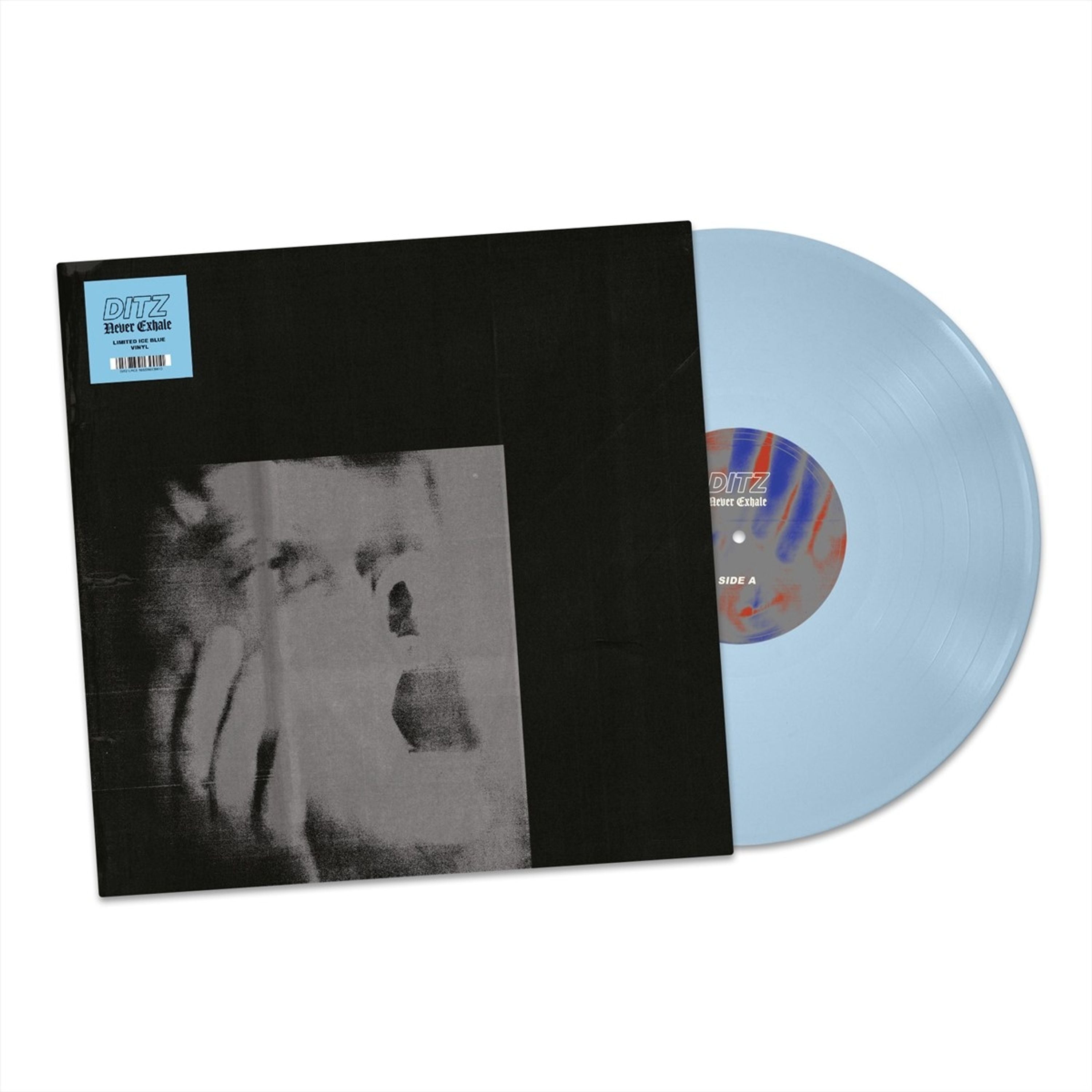 Ditz 210 DITZ Never Exhale Ice Blue LP – Bingo Merch