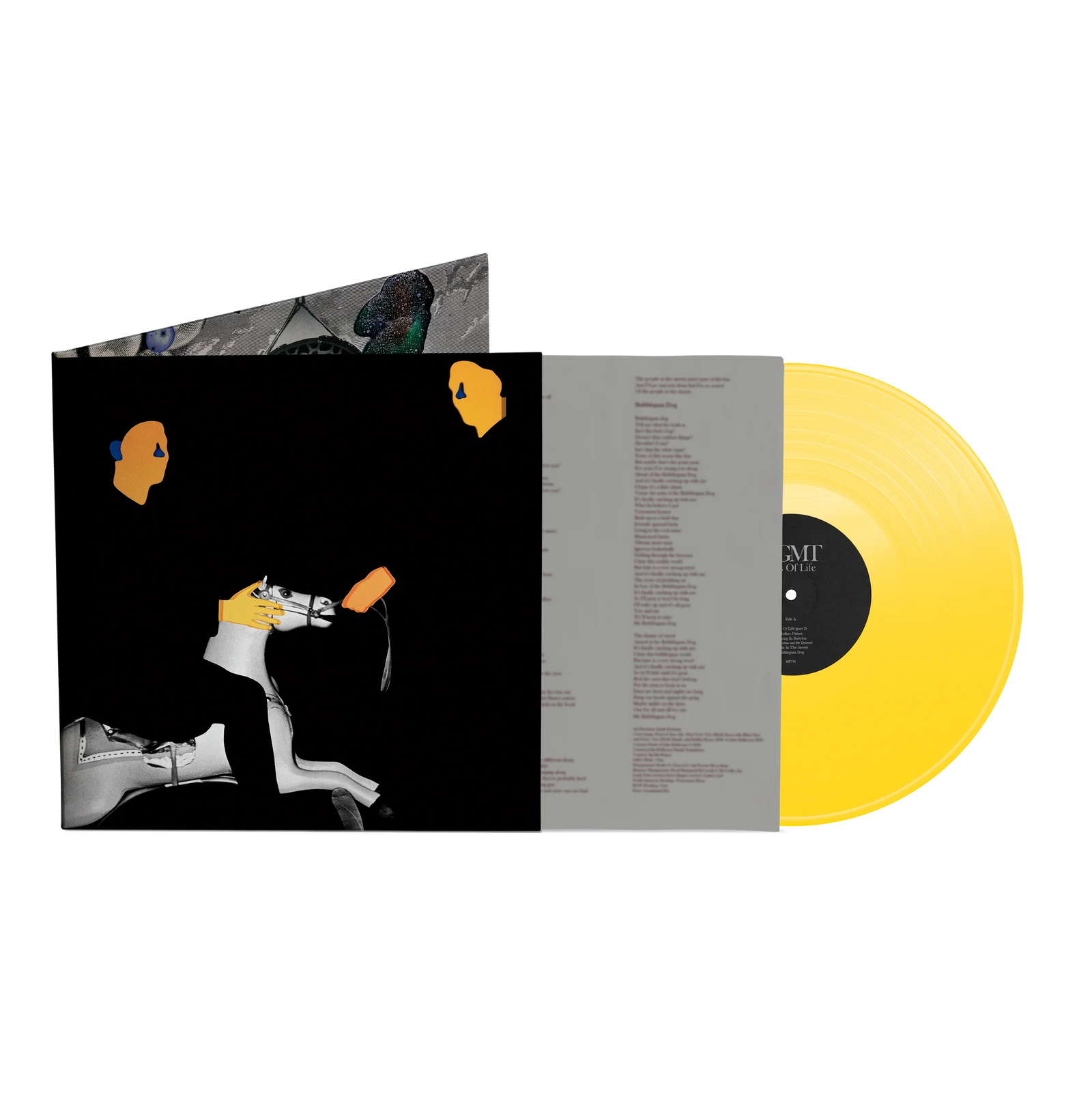 MGMT Loss Of Life Canary Yellow LP – Bingo Merch