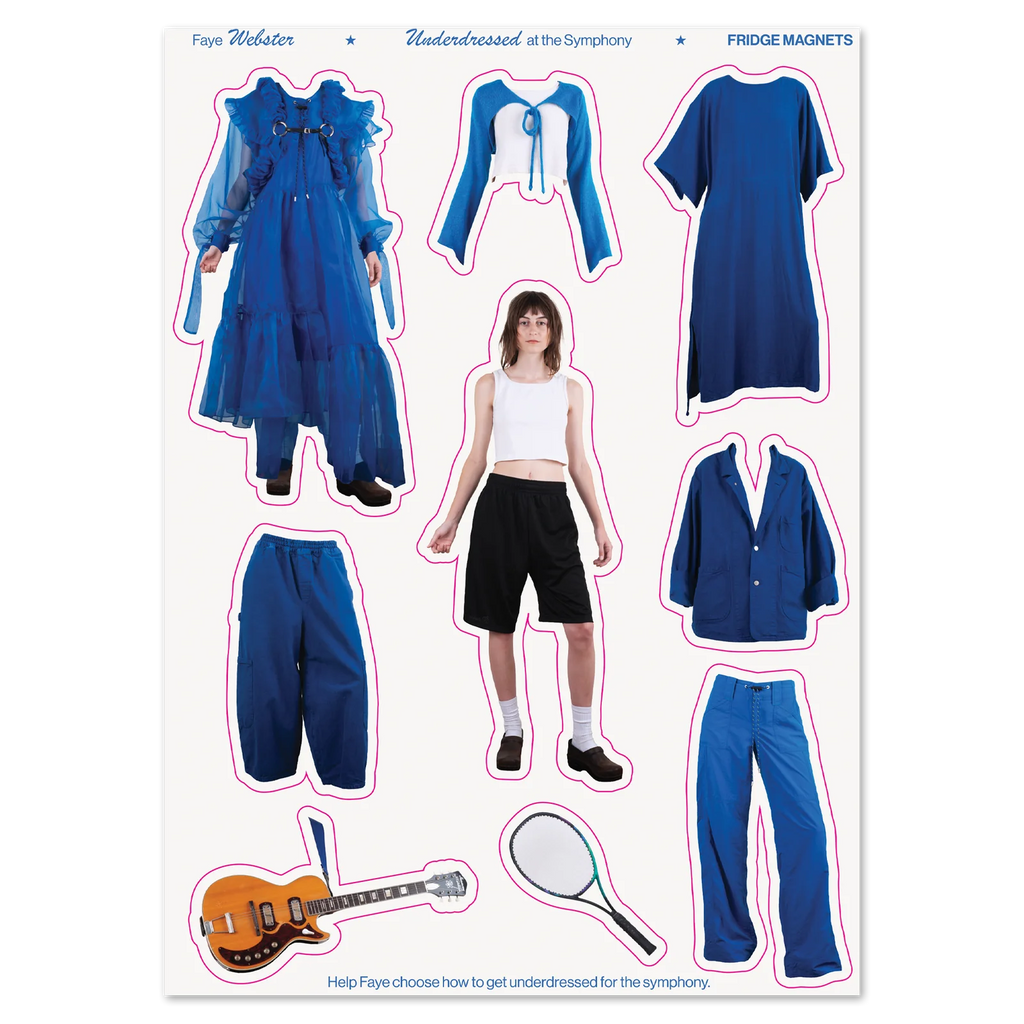 Faye Webster Underdressed at the Symphony Magnet Sheet