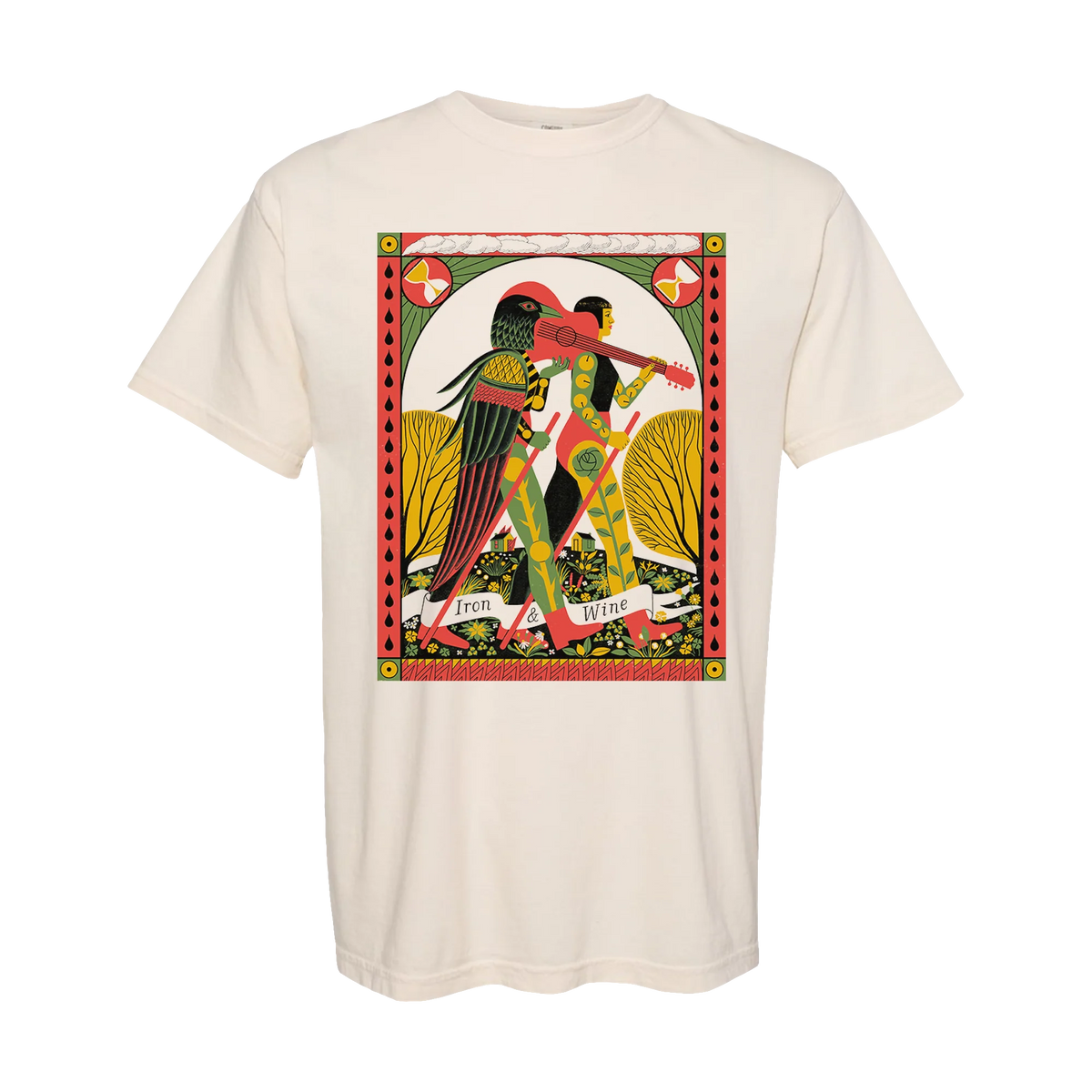 【激レア】アイアン&ワイン アルバムアートTシャツ Iron And Wine – Bingo Merch