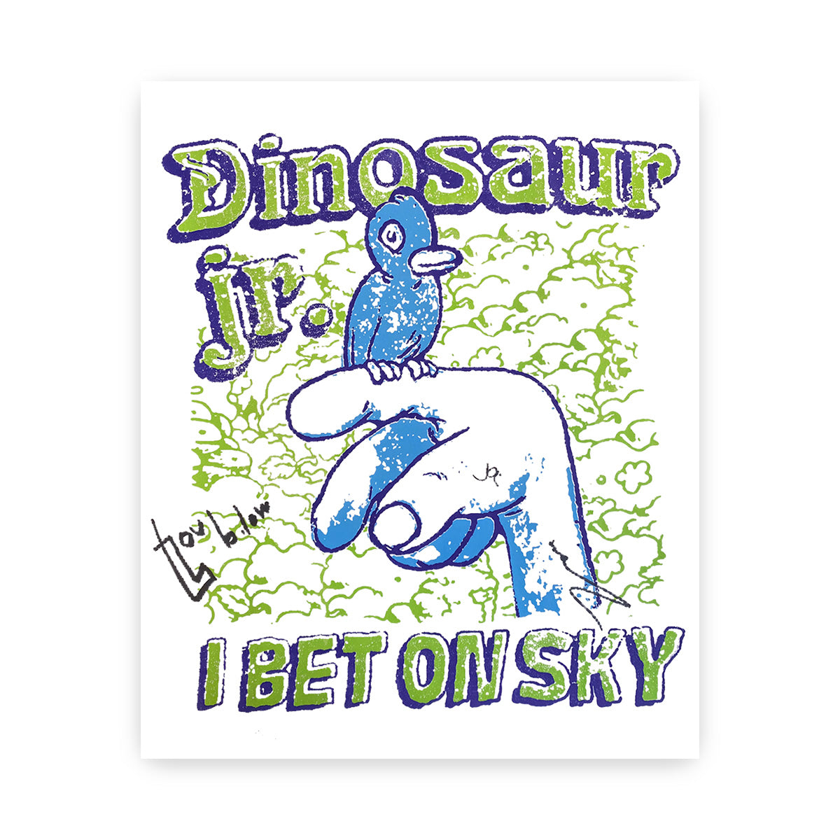 Signed Dinosaur Jr. Prints – Bingo Merch