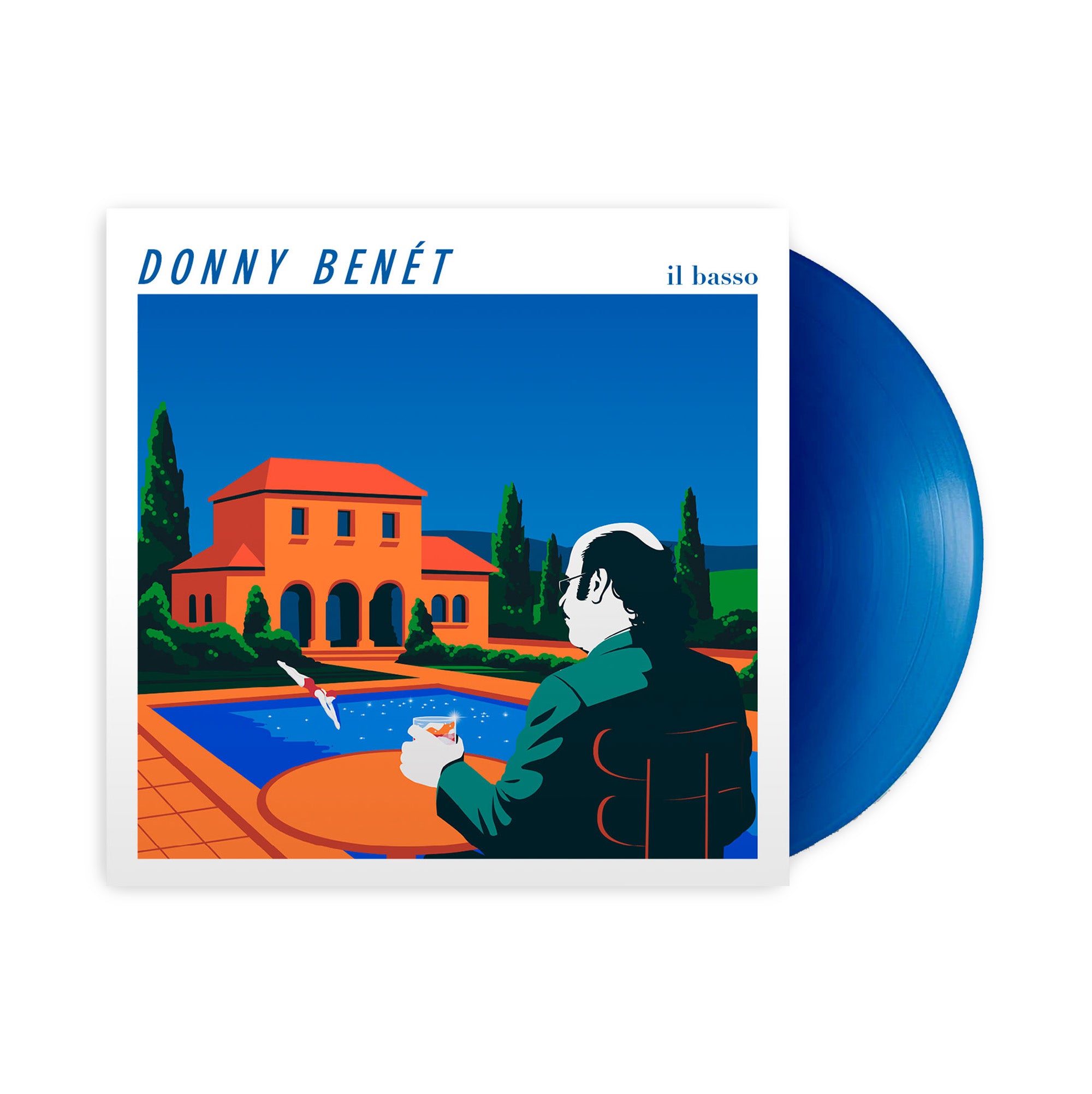 Donny Benét Il Basso Cobalt Blue Vinyl LP