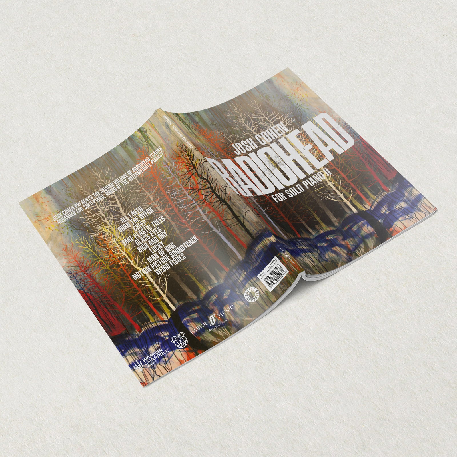 Josh Cohen – Radiohead for Solo Piano — Volume II Songbook (Signed