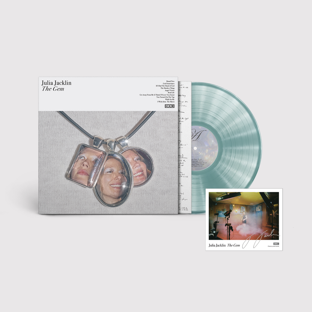Julia Jacklin The Gem Opal Green Vinyl LP + Signed Print D2C