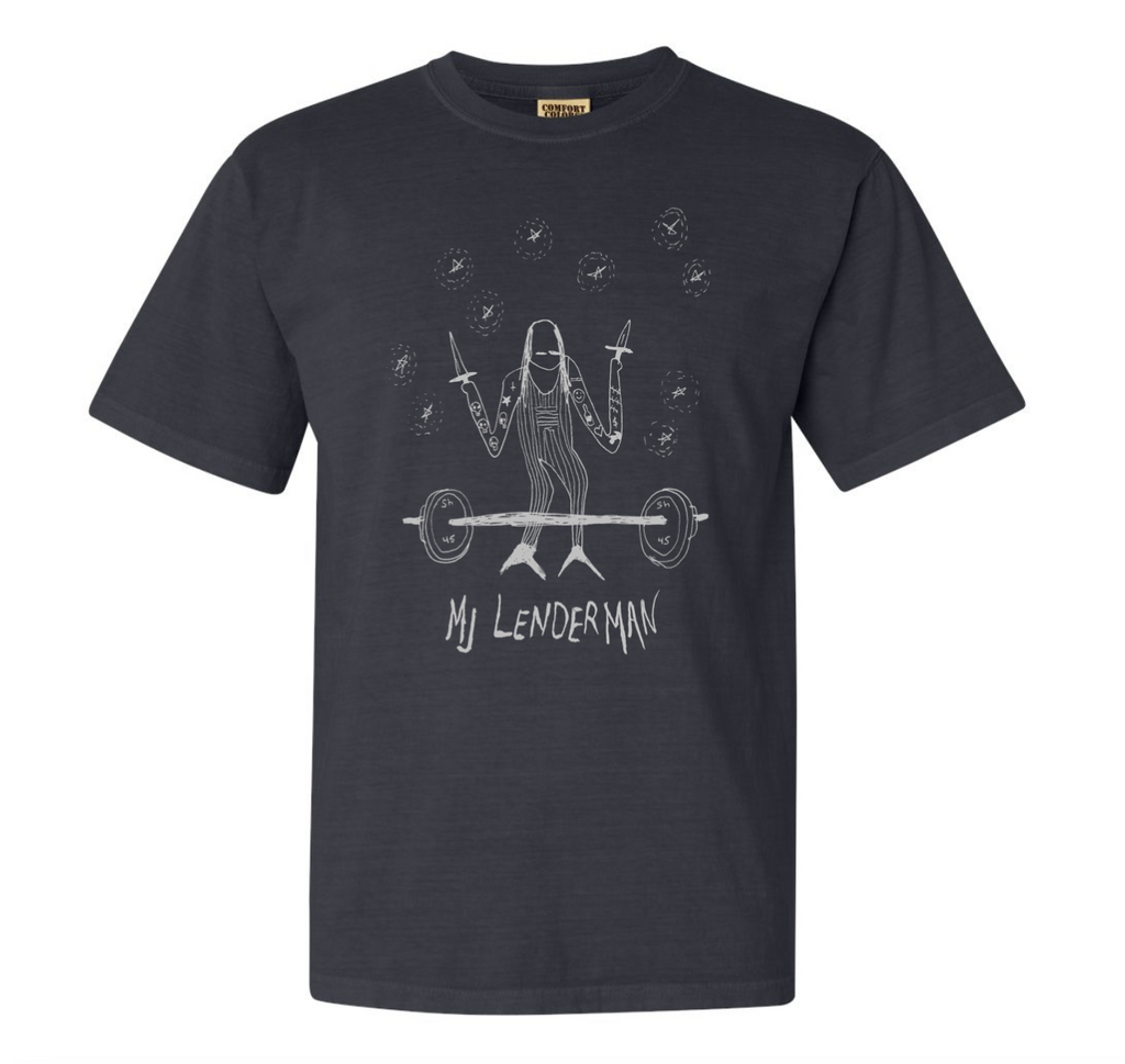 MJ Lenderman Weight Lifter T-Shirt – Bingo Merch