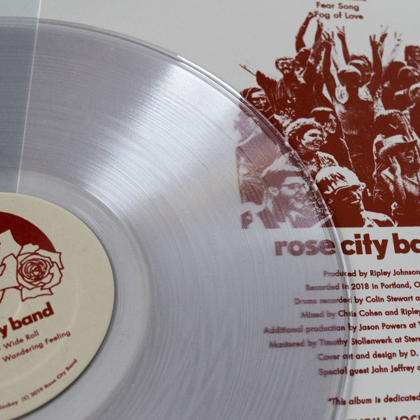 Rose City Band Clear LP Bingo Merch