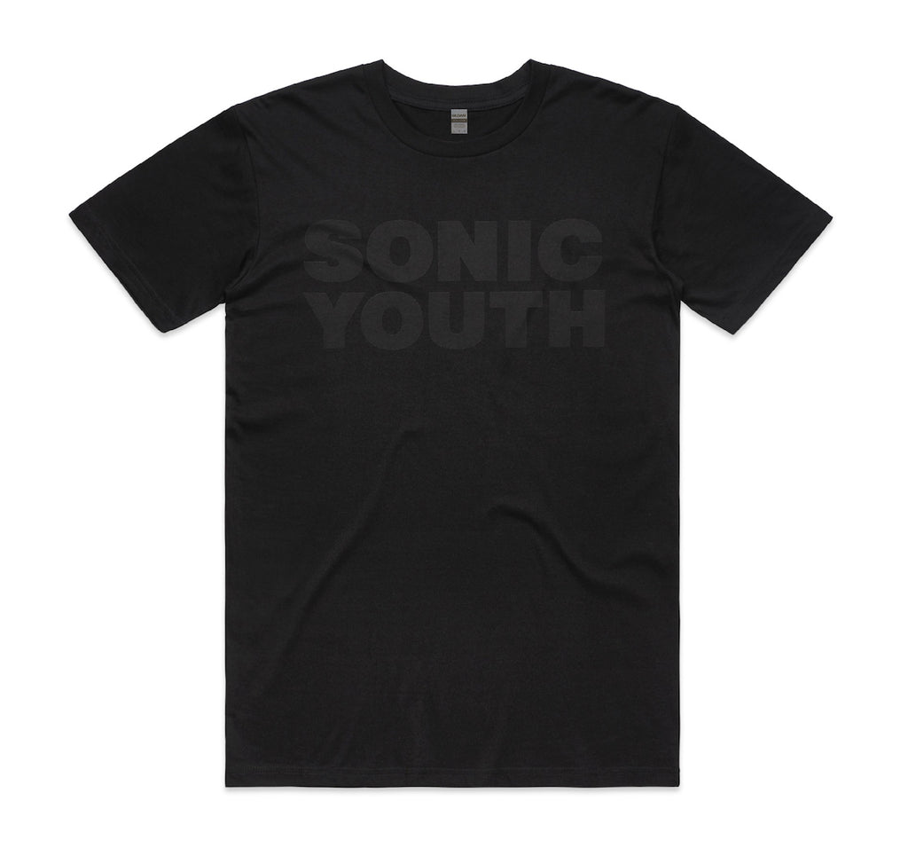 Sonic Youth Concrete Black T-Shirt – Bingo Merch