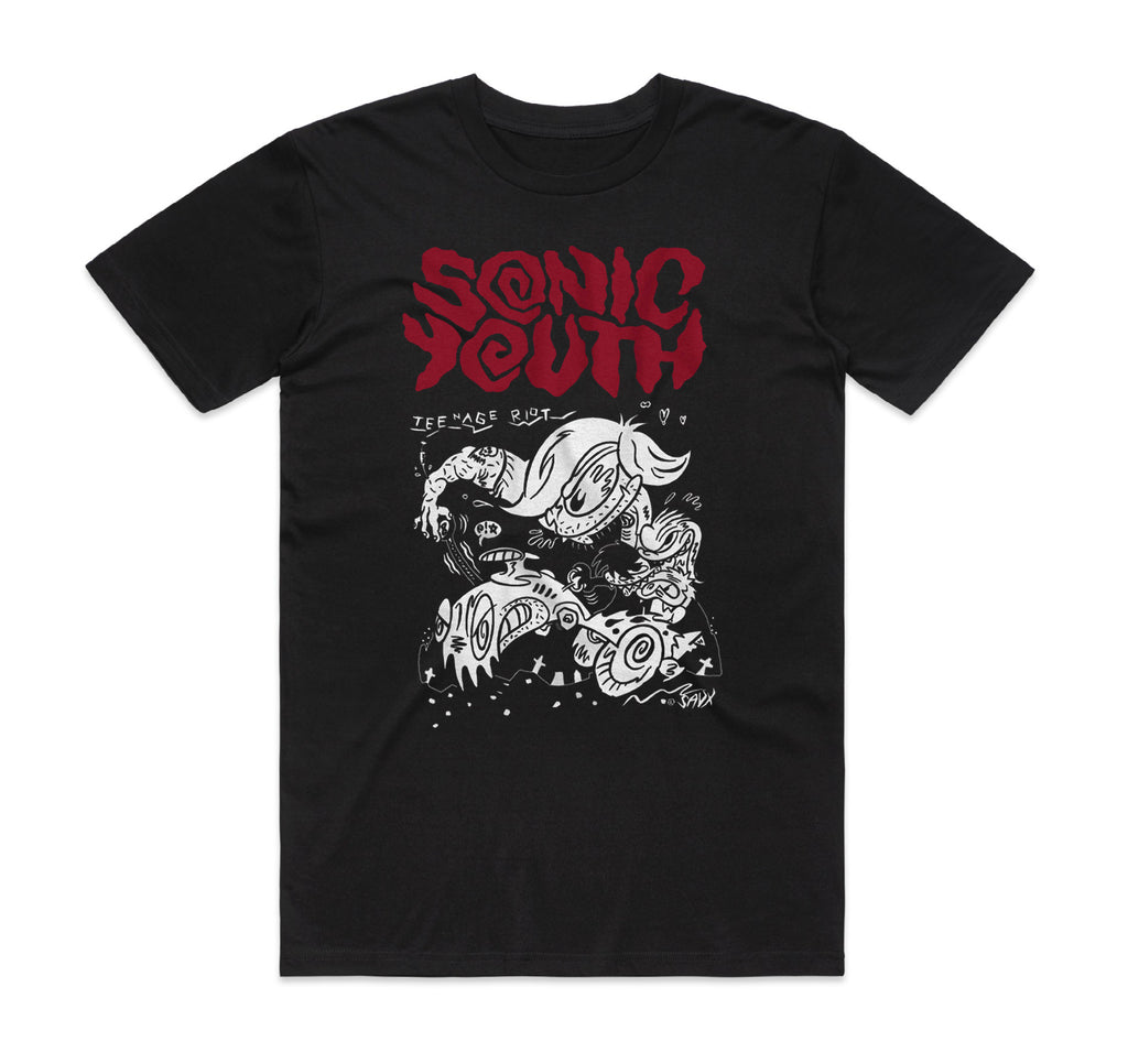 Sonic Youth Teenage Riot T-Shirt – Bingo Merch