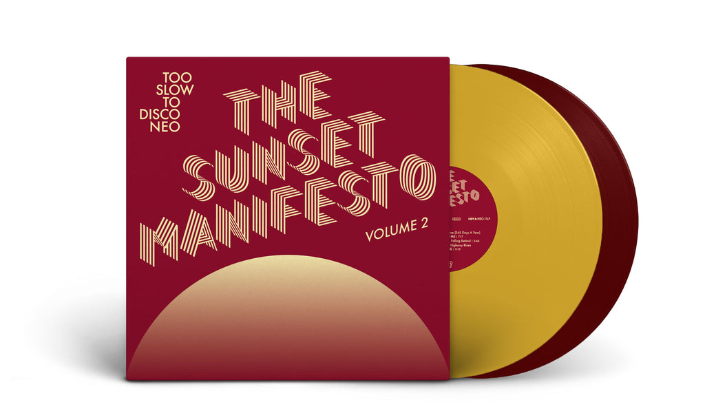 Too Slow To Disco NEO: THE SUNSET MANIFESTO Volume 2 Limited 2xLP