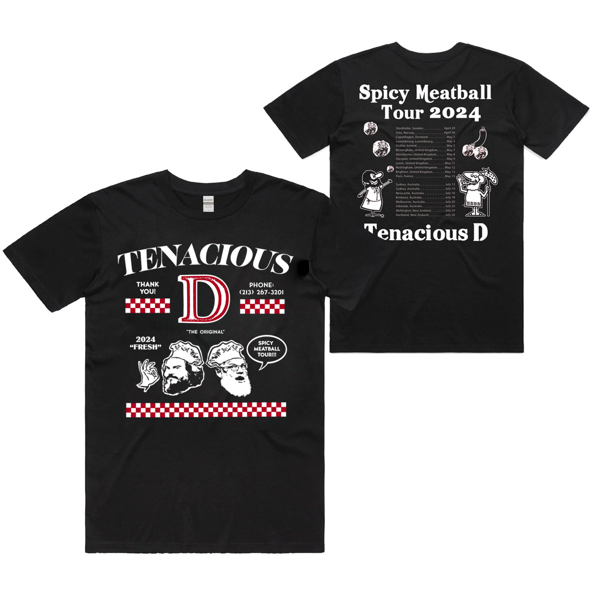 tenacious d tie dye shirt