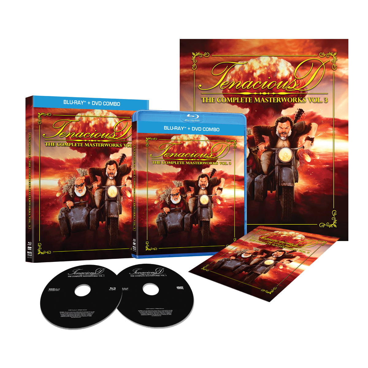 Tenacious D The Complete Masterworks 3 (DVD/Blu-Ray Combo