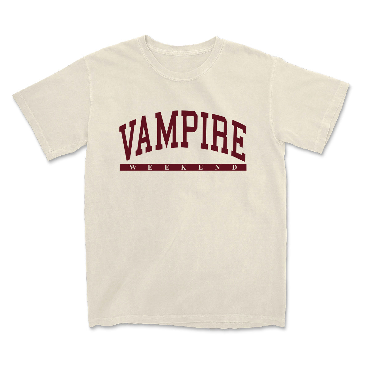 Vampire Weekend University Ivory T-Shirt – Bingo Merch