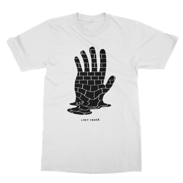 Brick Hand Tee White