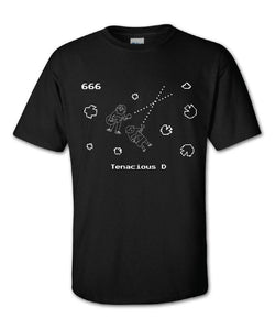 Tenacious D Asteroids T-Shirt- Bingo Merch Official Merchandise Shop Official