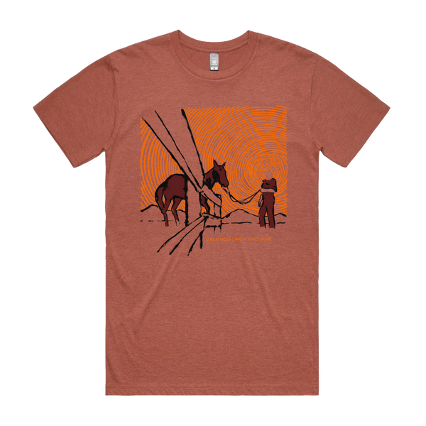 Calexico and Iron & Wine In The Reins T-Shirt- Bingo Merch Official Merchandise Shop Official