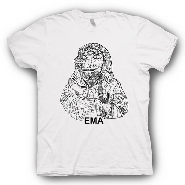 EMA Lizard White T-shirt- Bingo Merch Official Merchandise Shop Official