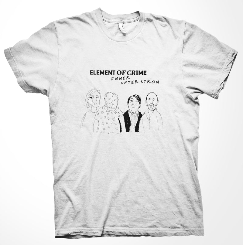 Element Of Crime Immer Unter Strom T-Shirt- Bingo Merch Official Merchandise Shop Official
