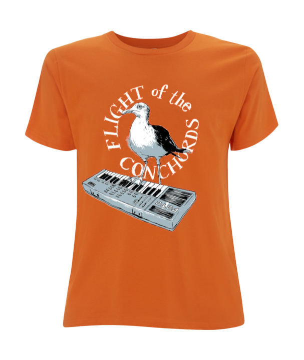 Flight of the Conchords Seagull - girls T-Shirt- Bingo Merch Official Merchandise Shop Official