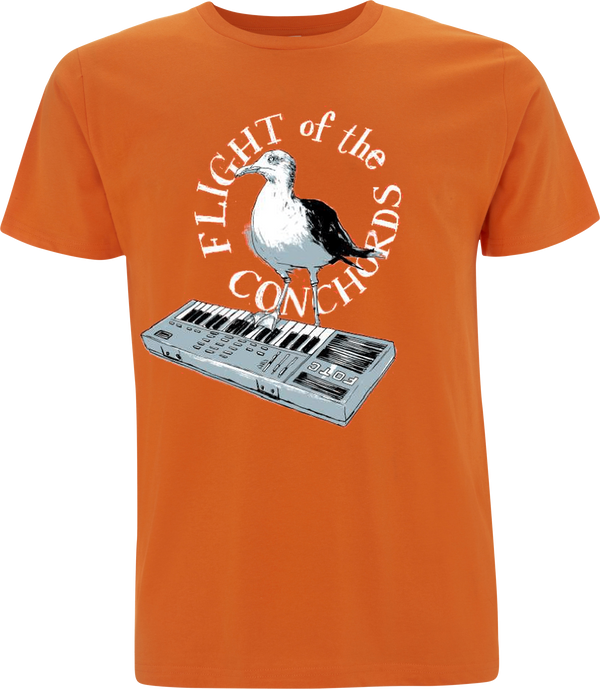 Flight of the Conchords Seagull T-Shirt- Bingo Merch Official Merchandise Shop Official