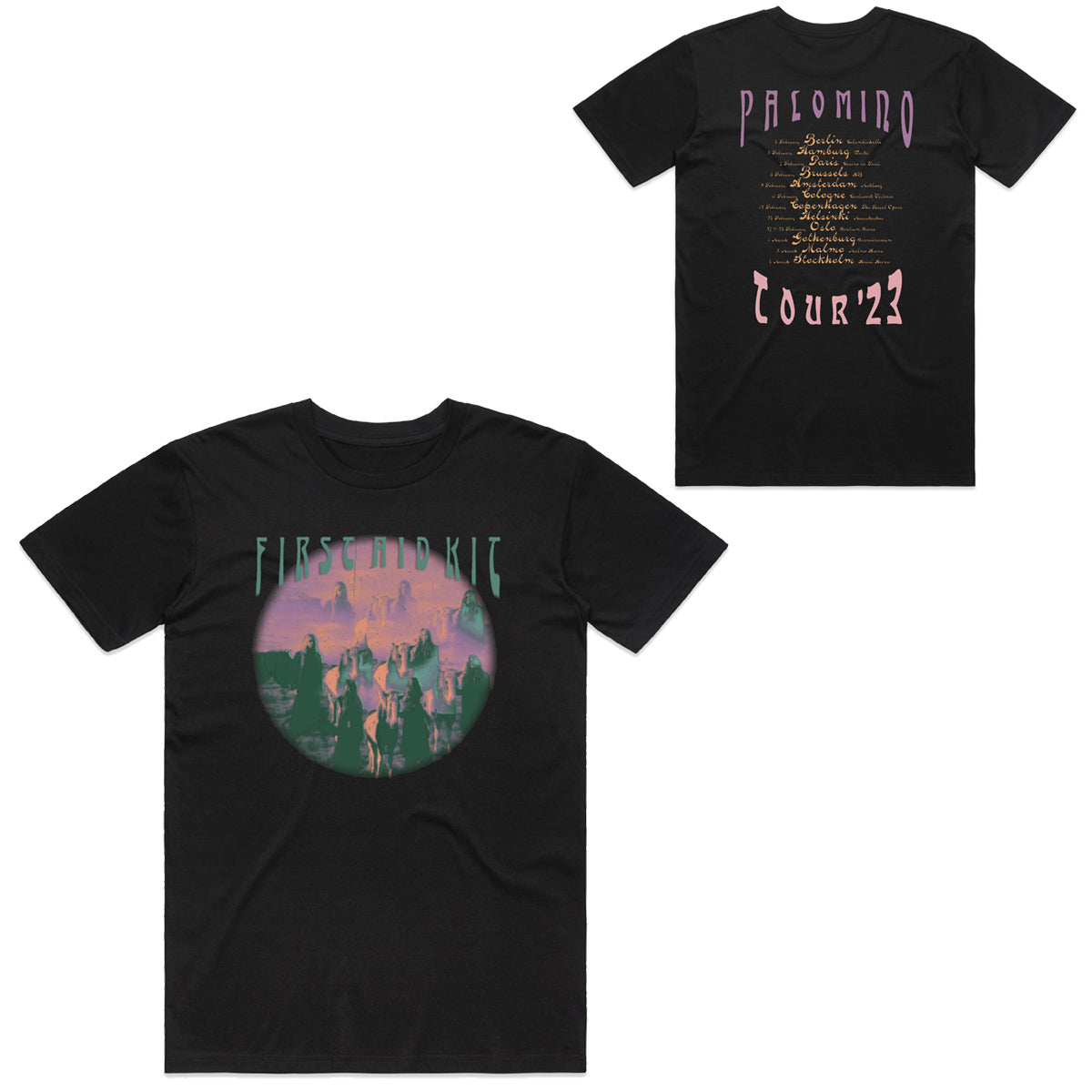 First Aid Kit Palomino Tour T-Shirt – Bingo Merch