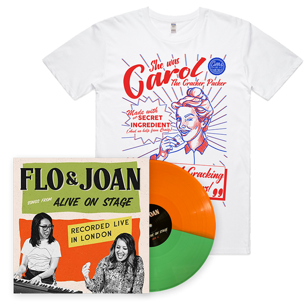 Alive On stage + Carol T-Shirt Bundle