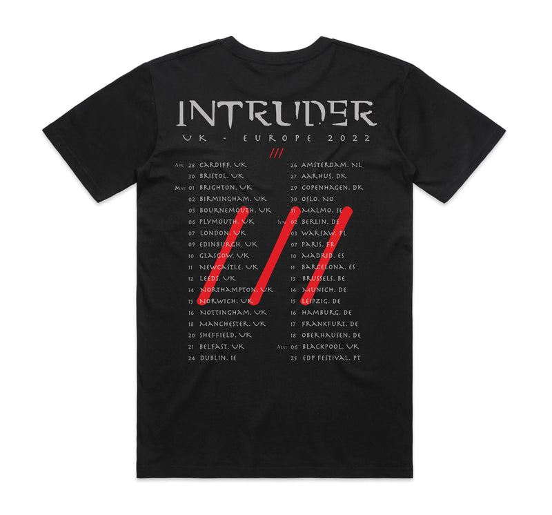 Intruder Tour Dates T-Shirt