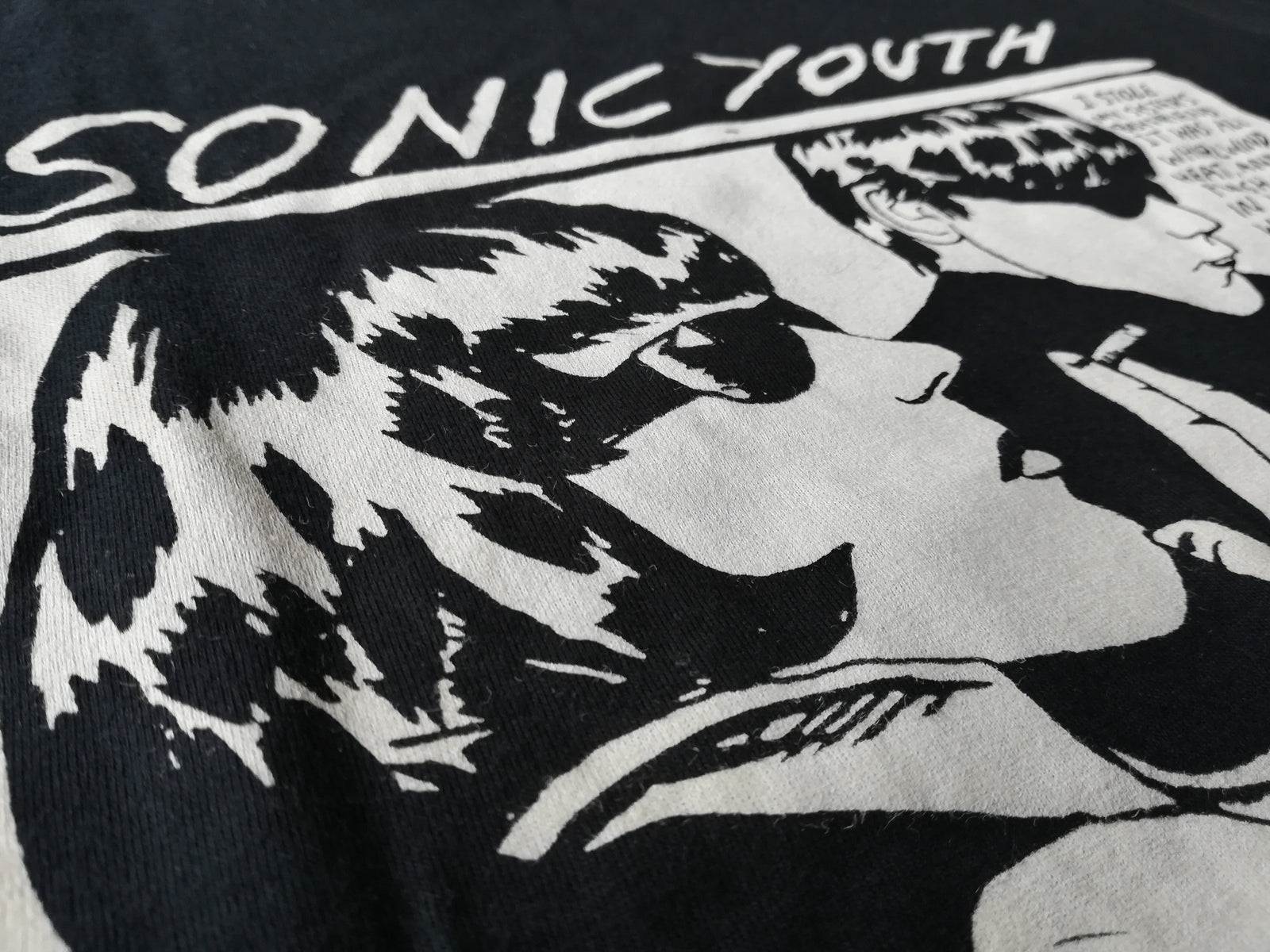 Sonic Youth Black Goo Sweatshirt – Bingo Merch