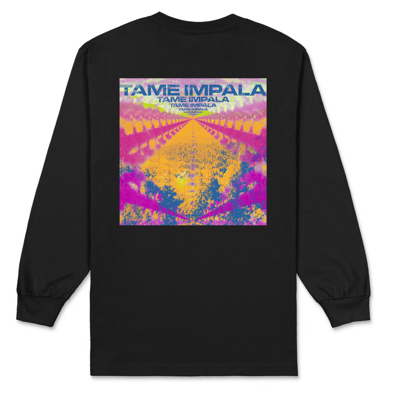 Tame Impala Inner Alt / Black Longlseeve T-Shirt – Bingo Merch