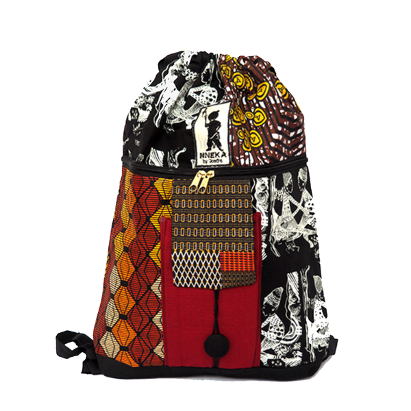 Nneka x Joadre Drawstring Backpack
