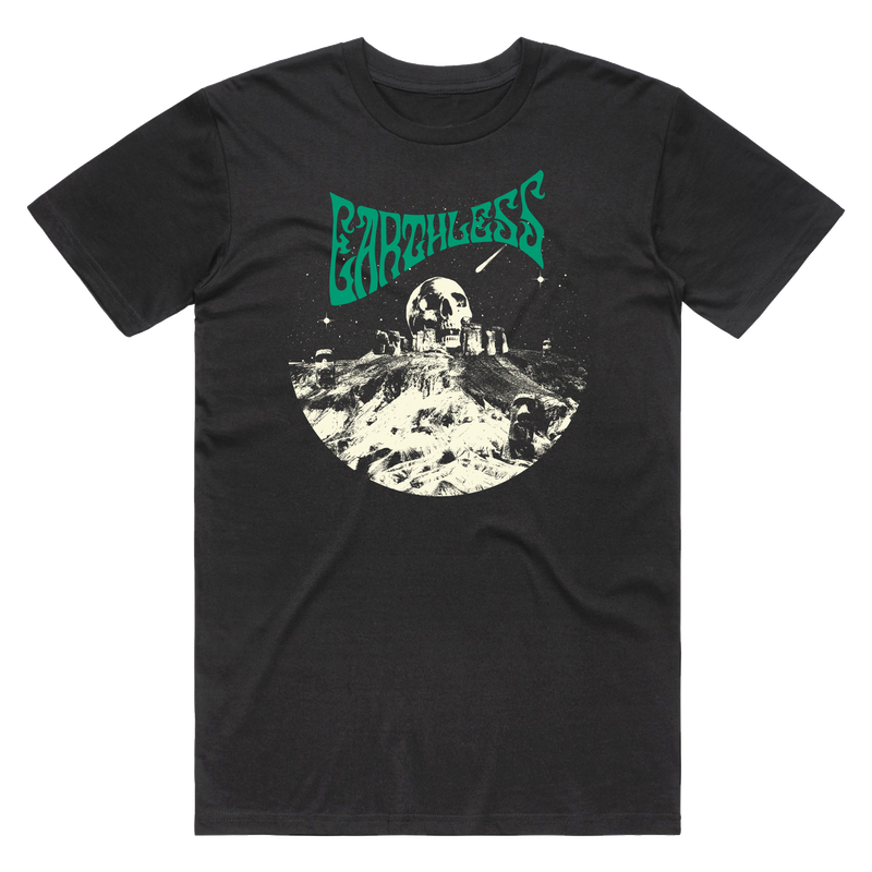 Earthless Skullhenge T-shirt – Bingo Merch