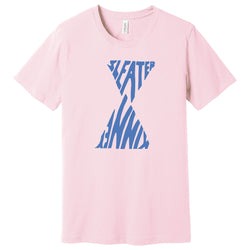Sleater Kinney Triangles Pink T-Shirt- Bingo Merch Official Merchandise Shop Official