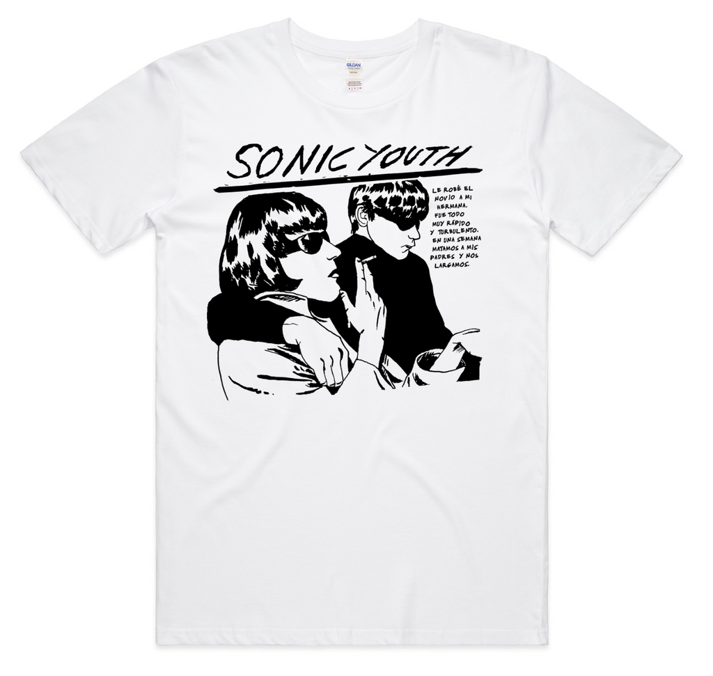 Sonic Youth Goo - Spanish T-Shirt – Bingo Merch