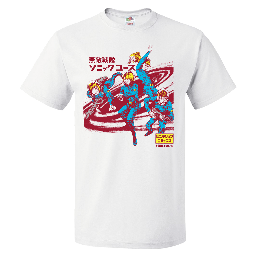 Sonic Youth Hysteric Astronaut T-Shirt – Bingo Merch Sonic Youth Hysteric Astronaut T-Shirt – Bingo Merch