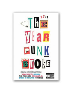 Sonic Youth The Year That Punk Broke DVD DVD- Bingo Merch Official Merchandise Shop Official
