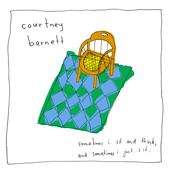 Courtney Barnett Sometimes I Sit And Think And Sometimes I Just Sit CD CD- Bingo Merch Official Merchandise Shop Official