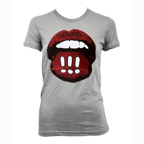 !!! Mouth Grey - Girls T-shirt- Bingo Merch Official Merchandise Shop Official