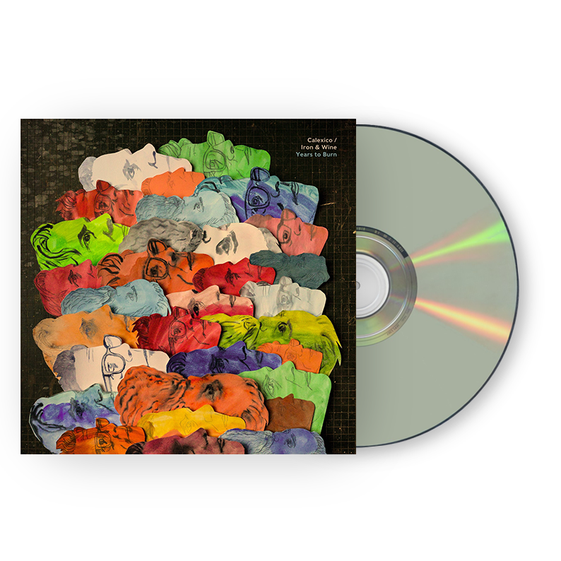 Calexico and Iron & Wine Years to Burn CD CD- Bingo Merch Official Merchandise Shop Official