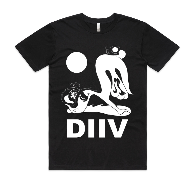 DIIV Lux Logo Black T-Shirt- Bingo Merch Official Merchandise Shop Official