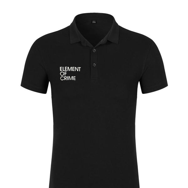 Element Of Crime Element of Crime Logo Polo Shirt für Frauen T-Shirt- Bingo Merch Official Merchandise Shop Official