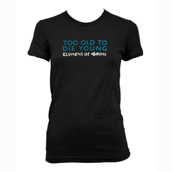 Element Of Crime Too Old To Die Young - (mit EOC Schriftzug) für Frauen T-Shirt- Bingo Merch Official Merchandise Shop Official