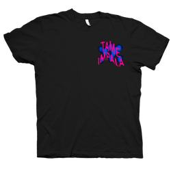 Tame Impala Luca Schenardi Black T-Shirt- Bingo Merch Official Merchandise Shop Official